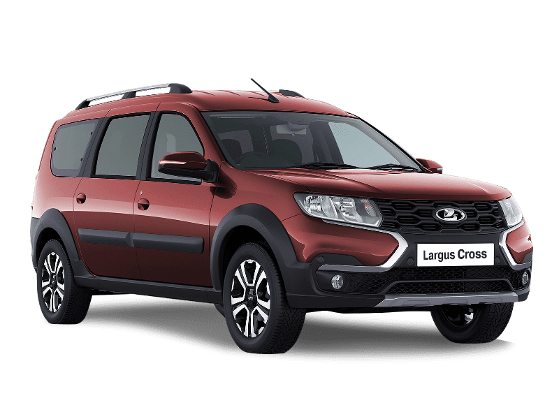 Купить Lada Largus Cross в Уфе - Красный «Красный сплав»‎ (136) - металлик